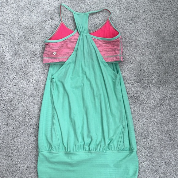 Lululemon No Limits Tank Opal / Wee Are From Space Neon Pink Opal 6 - Picture 11 of 12